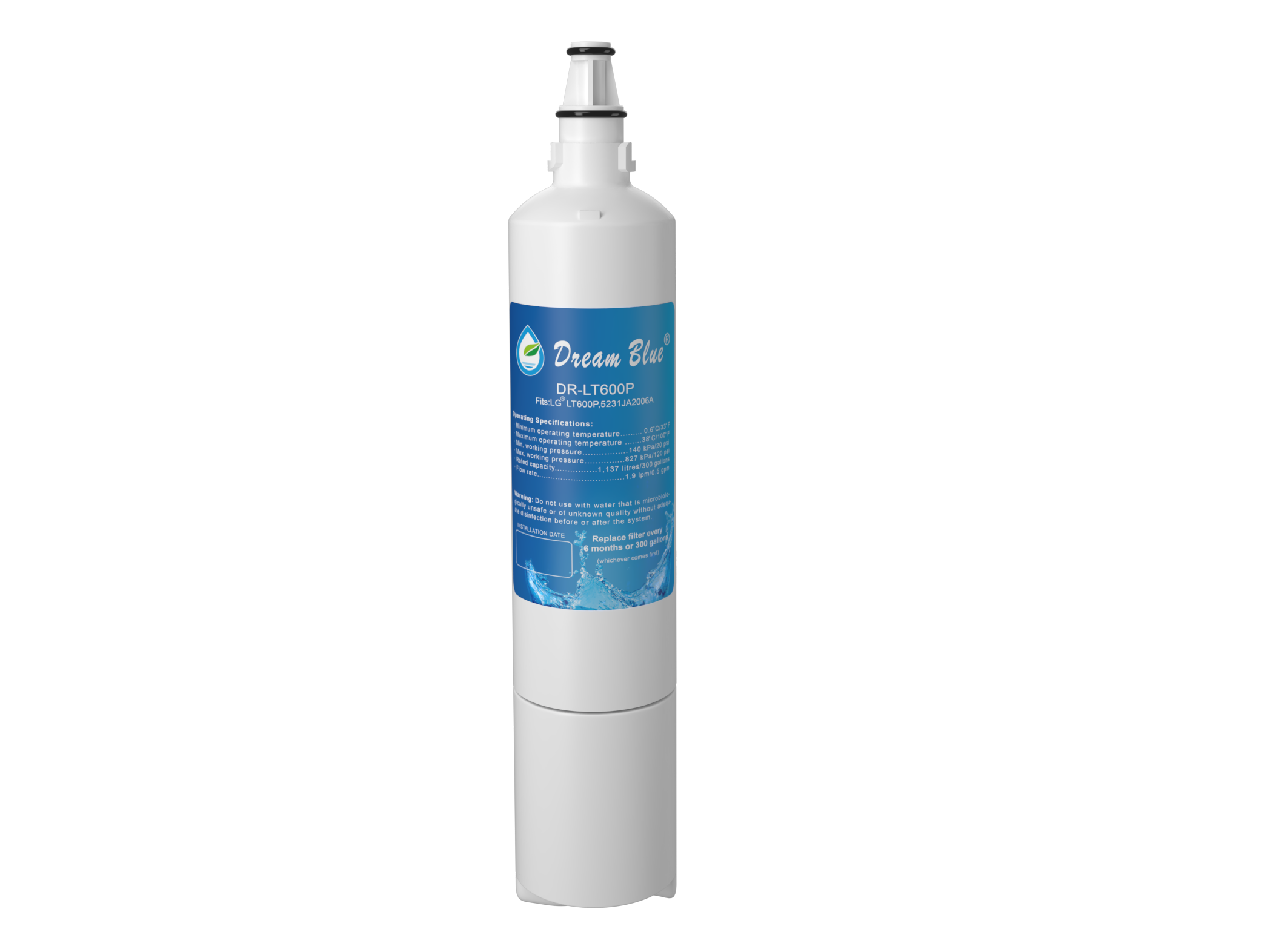 NSF42 ISO9001 Certified Compatible with LG LT600P wholesale refrigerator water filter