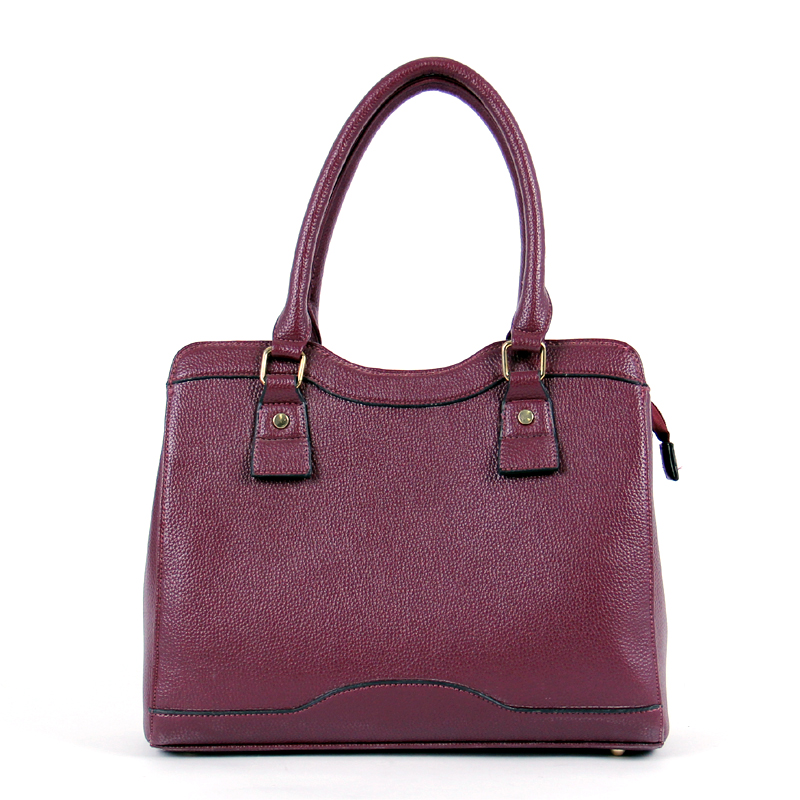 Women's bag Lychee pattern tassel messenger elegant shoulder handbag