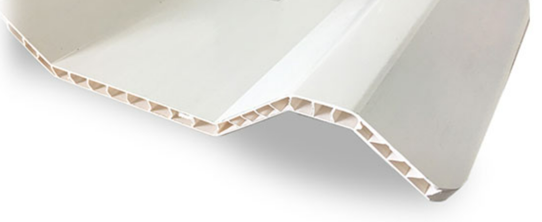 PVC twin-wall roof sheet