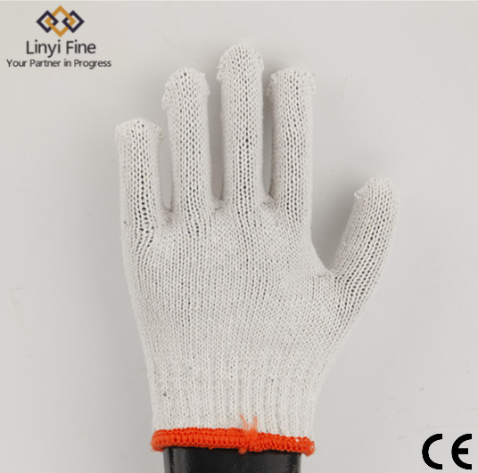 cotton knitted gloves