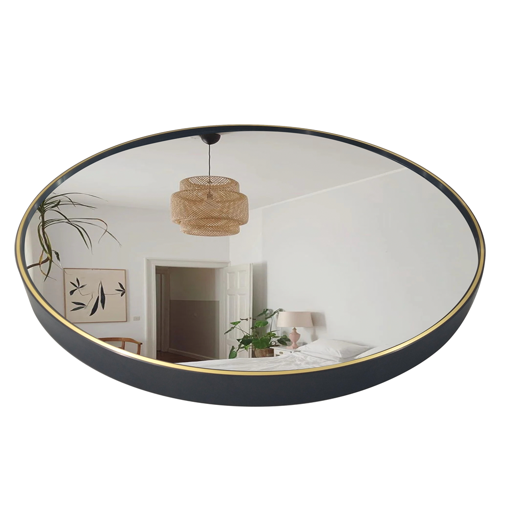 Aluminum alloy framed mirror